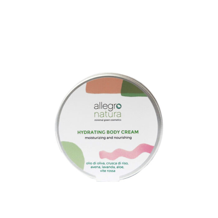 allegro natura hydrating body cream 200ml