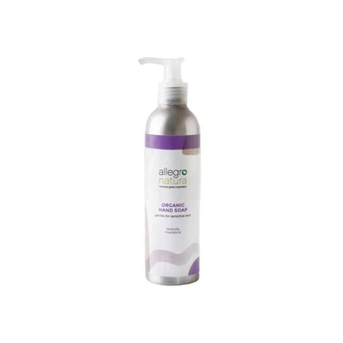 allegro natura organic hand soap lavender 250ml