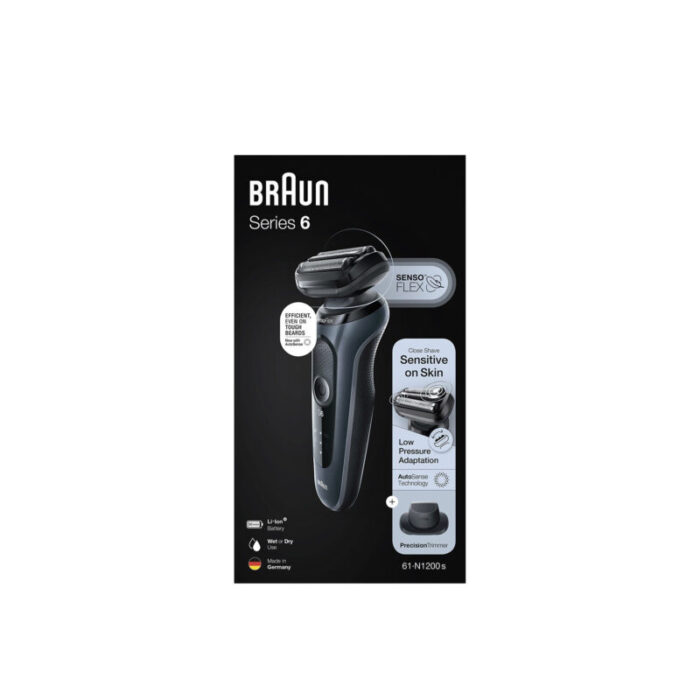 braun series 6 sensoflex electric shaver 61 n1200 s