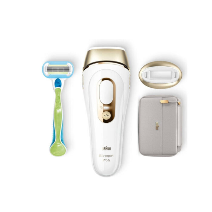 braun silk expert pro 5 ipl hair removal system gold pl5054