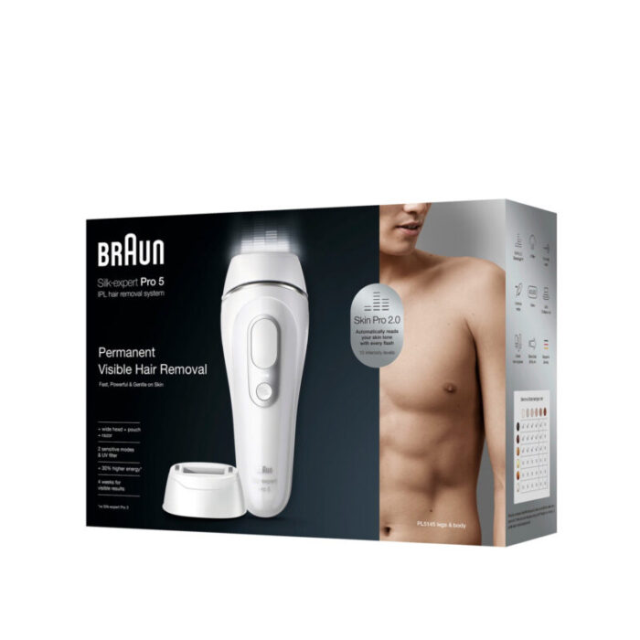 braun silk expert pro 5 ipl hair removal system pl5145