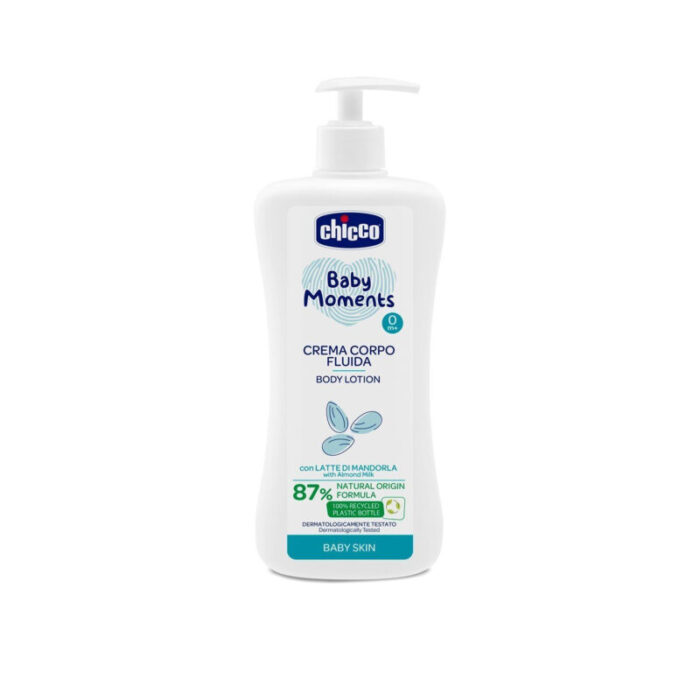 chicco baby moments body lotion 0m 500ml