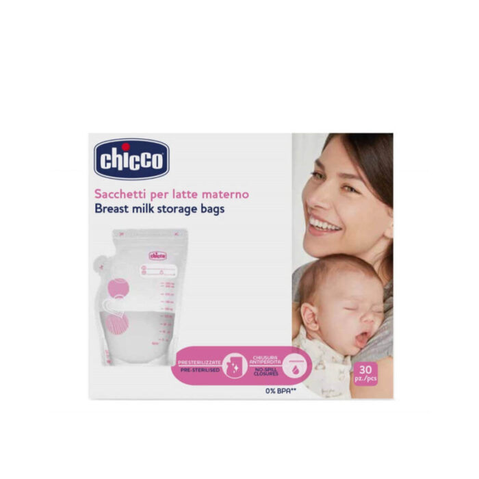 chicco breast milk storage bags 250ml