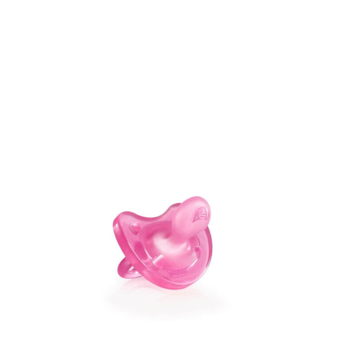 chicco physio soft silicone pacifier 0 6m pink