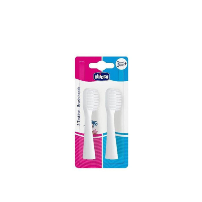 chicco replacement brush heads 3 years