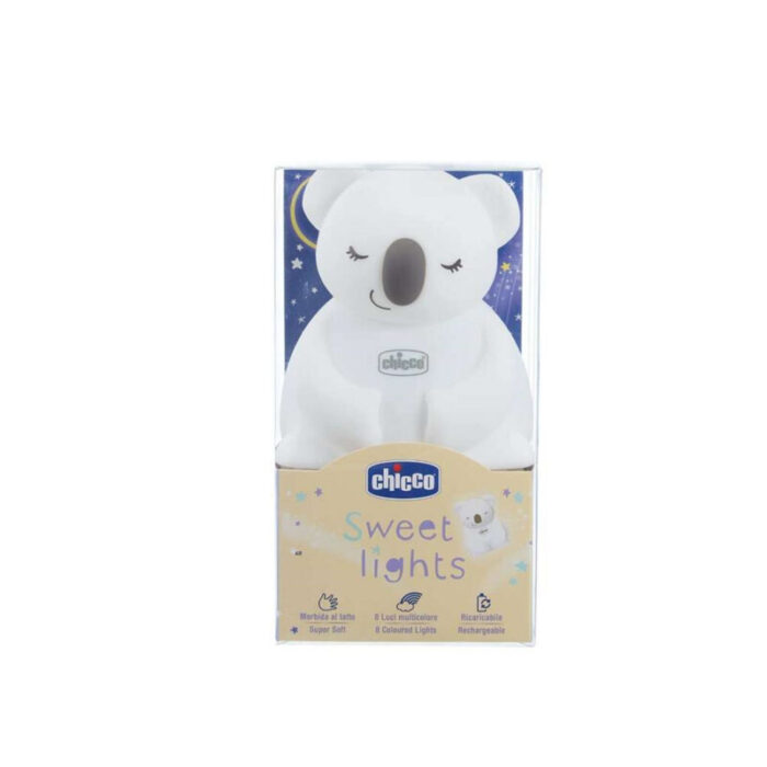 chicco sweet lights koala presence light 1