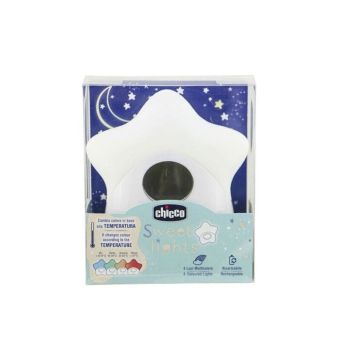 chicco sweet lights star thermometer light 1