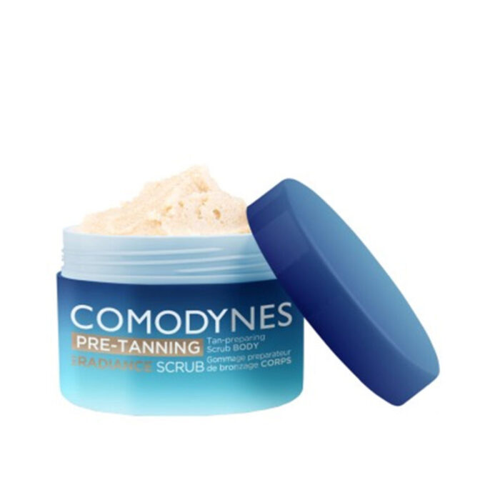 comodynes pre tanning radiance scrub 225g