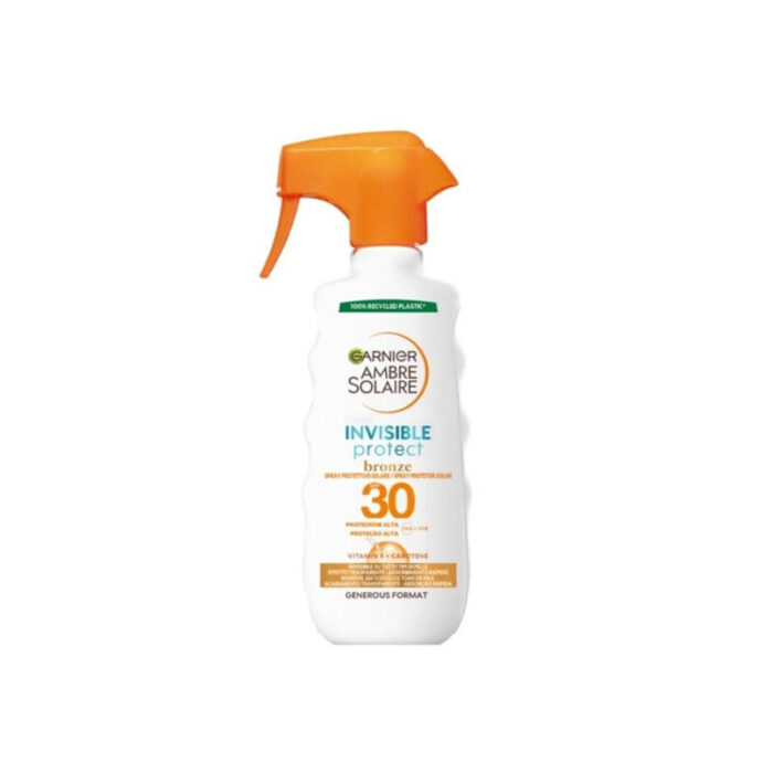 garnier ambre solaire invisible protect bronze spray spf30 270ml