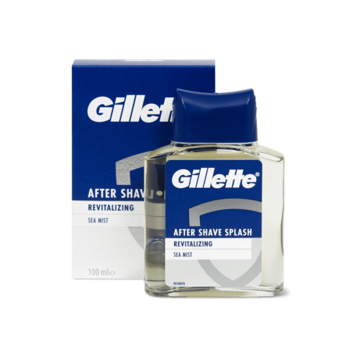 gillette revitalizing after shave splash 100ml