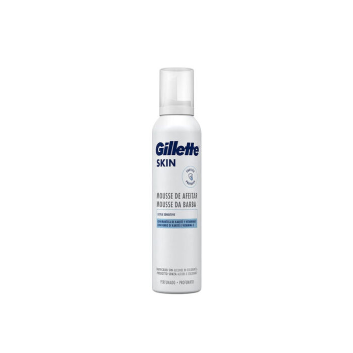 gillette skin shaving mousse ultra sensitive 240ml