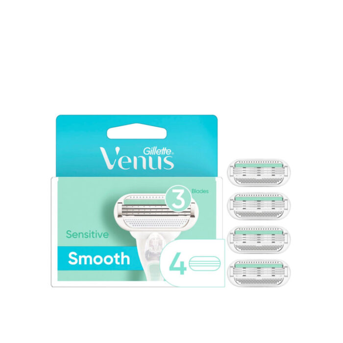 gillette venus smooth sensitive refill blades