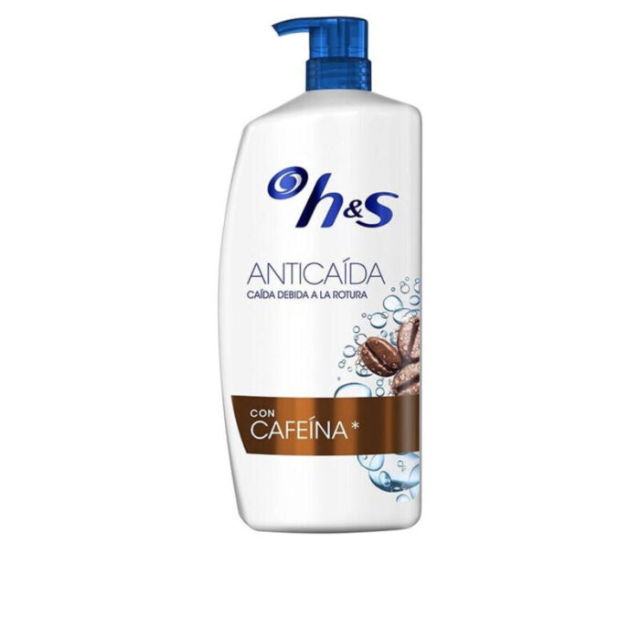 h s anti hair loss with caffeine shampoo 1l