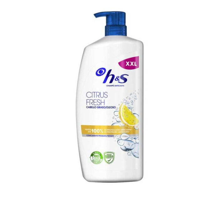 h s citrus fresh shampoo 1l