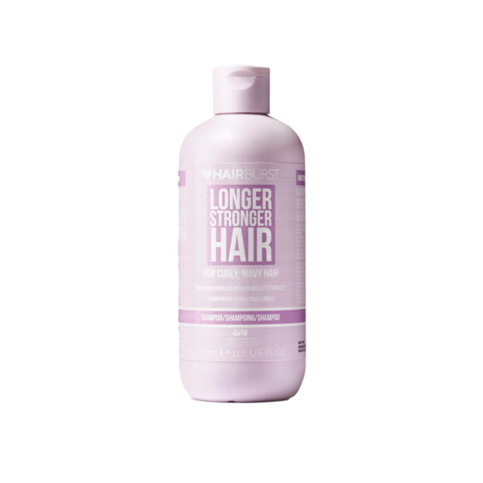 hairburst longer stronger for curly wavy hair shampoo 350ml