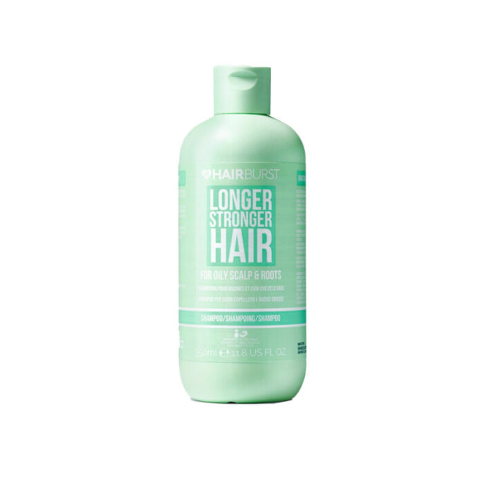 hairburst longer stronger for oily scalp roots shampoo 350ml