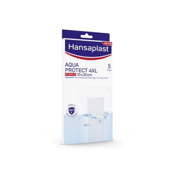 hansaplast med aqua protect 4xl sterile plasters