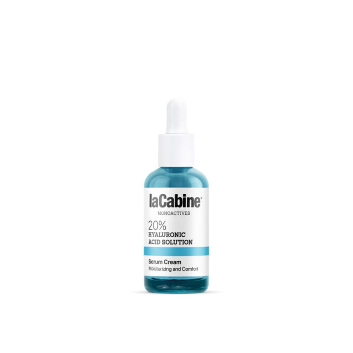 la cabine monoactives 20 hyaluronic acid solution 2 in 1 serum cream 30ml