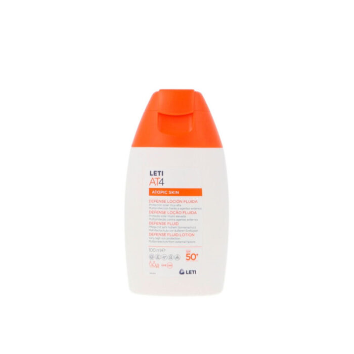 leti at4 atopic skin defense fluid lotion spf50 100ml