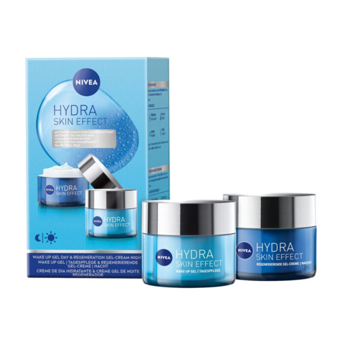 nivea hydra skin effect day and night care set