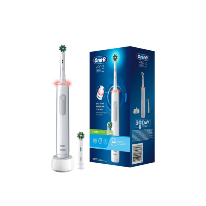 oral b pro 3 3000 crossaction x2 electric toothbrush