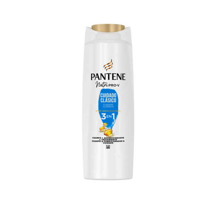 pantene nutri pro v classic clean 3in1 shampoo 600ml