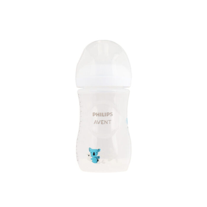 philips avent natural response baby bottle 1m koala 260ml