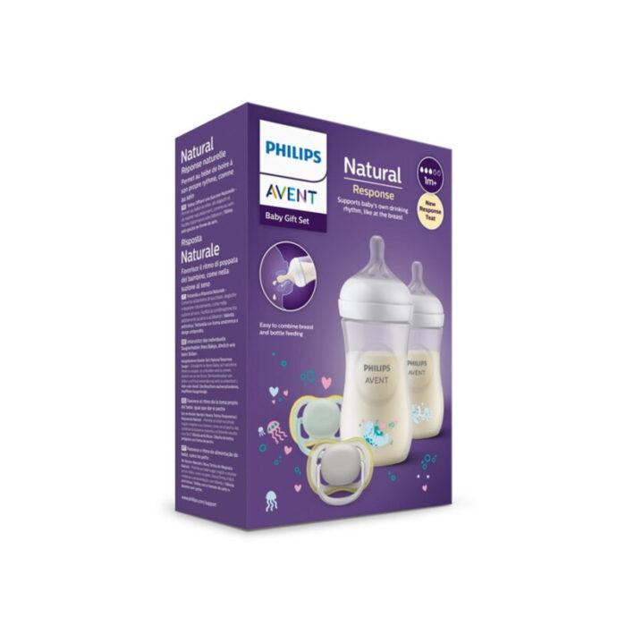 philips avent natural response baby gift set