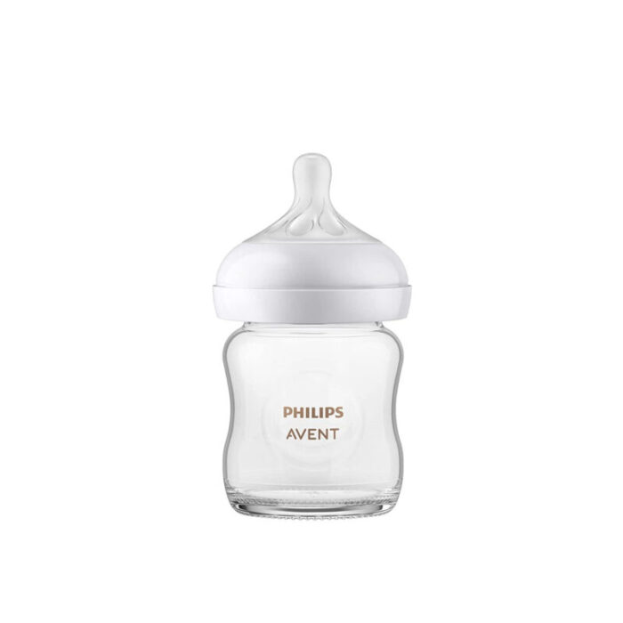 philips avent natural response glass baby bottle 0m 120ml