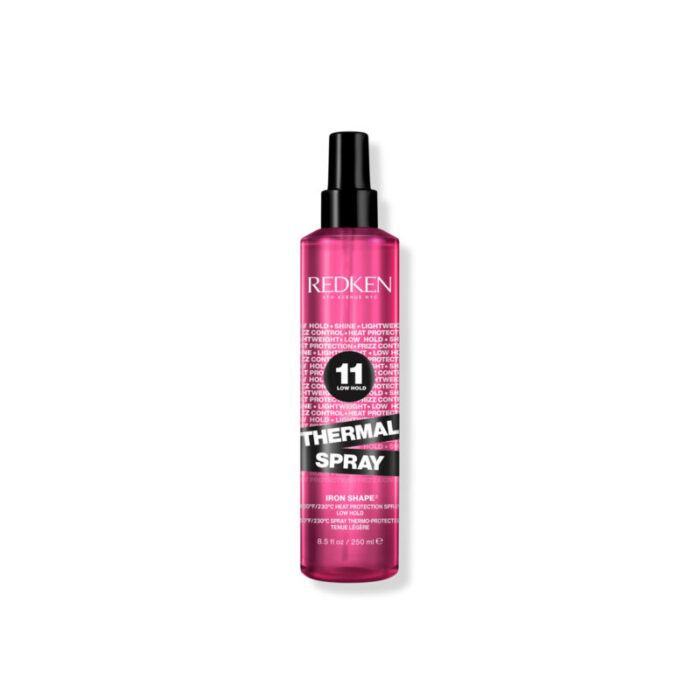 redken thermal spray 11 low hold heat protection spray 250ml