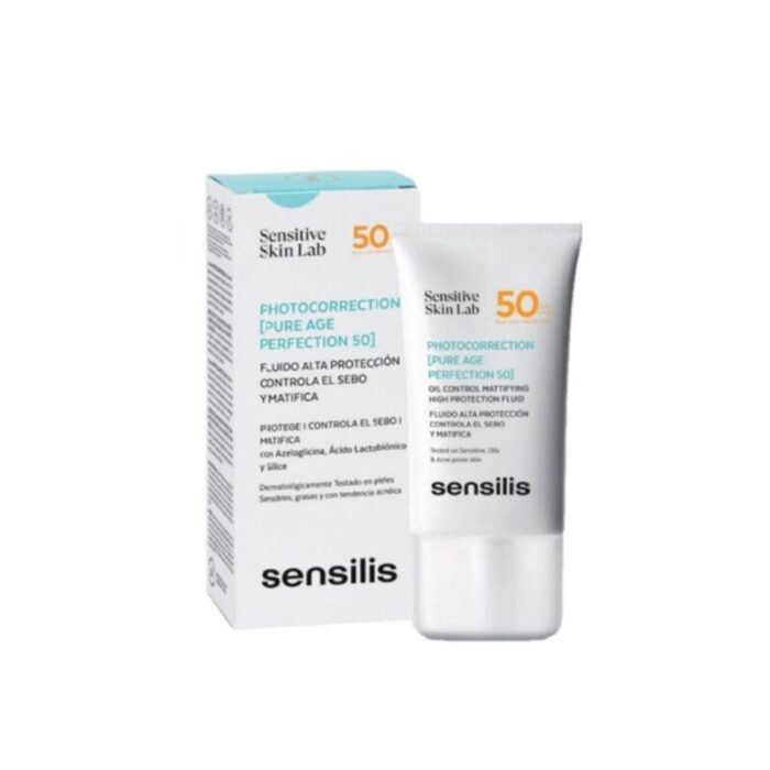 sensilis photocorrection pure age perfection 50 fluid spf50 40ml