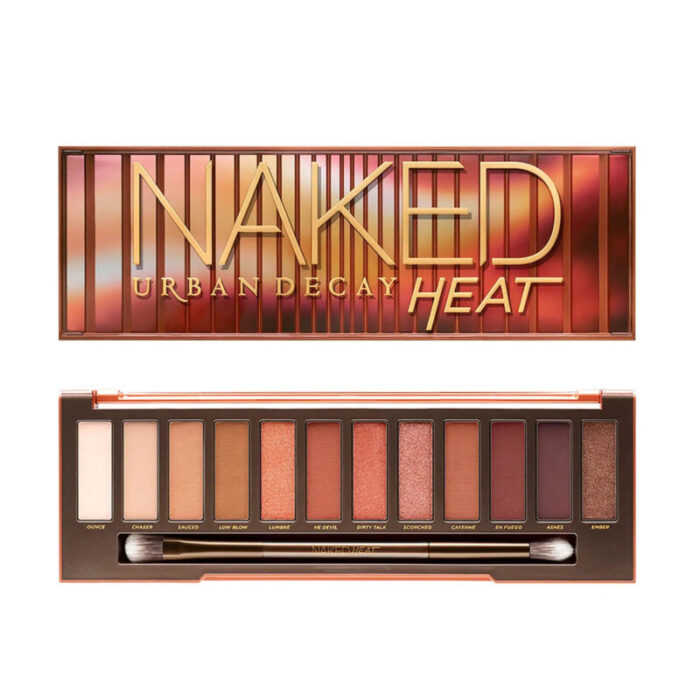 urban decay naked heat eyeshadow palette 12x1 3g