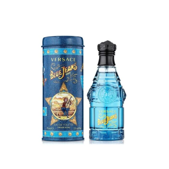 versace blue jeans man eau de toilette 75ml